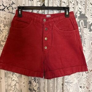 Vintage 90's Sostanza denim shorts, 9/10